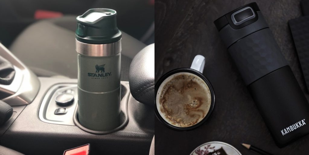 Travel Mugs - Kambukka Etna Grip, Stanley Classic Trigger-Action